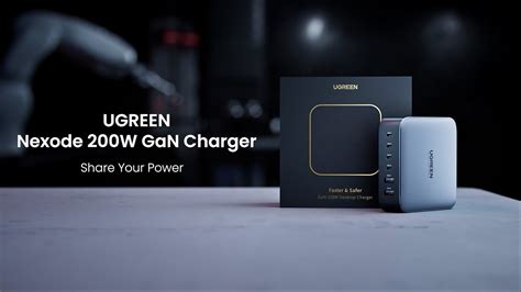 UGREEN Nexode 200W USB C Desktop Charger 6 Ports GaN PD Fast Charger