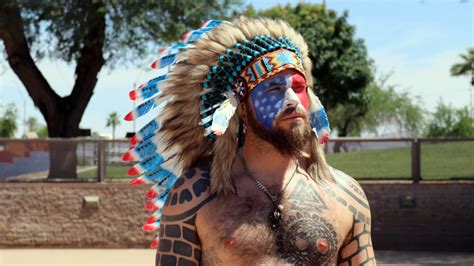 Mr Qanon Shaman Goes To The Arizona Capitol Arizona Mirror