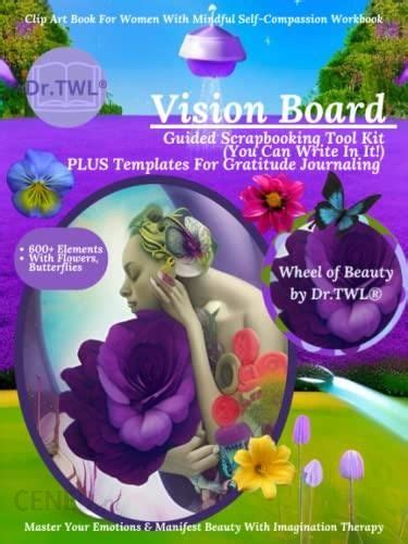 Vision Board Clip Art Book For Women With Mindful Self Compassion