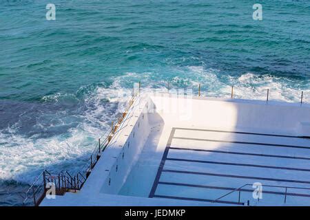 Bondi Icebergs Swimming Club Pool On The Edge Of Bondi Beach Sydney