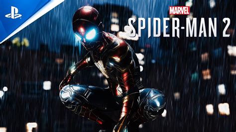 Iron Spider Suit In The Flames Have Been Lit In Marvel S Spider Man