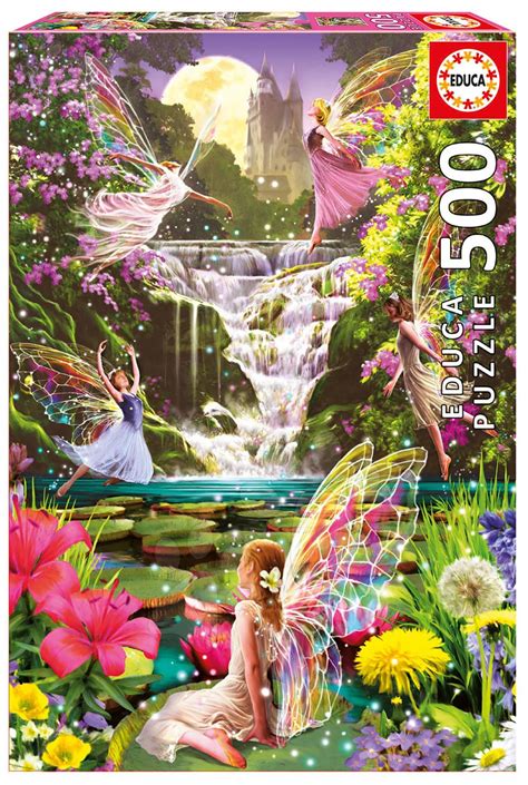 Puzzle Waterfall Fairies Educa Ks