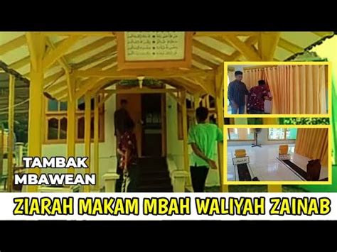 Makam Mbah Waliyah Zainab Tambak Bawean Wali Bawean Youtube