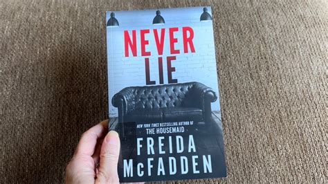 Never Lie By Freida Mcfadden Review Youtube