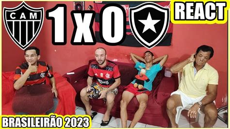 REAÇÕES DOS FLAMENGUISTAS ATLÉTICO MG 1X0 BOTAFOGO BRASILEIRÃO 2023