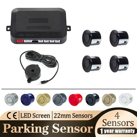 Satın alın Park Sensörü Kiti Buzzer 22mm 4 Sensörler Ters Yedekleme