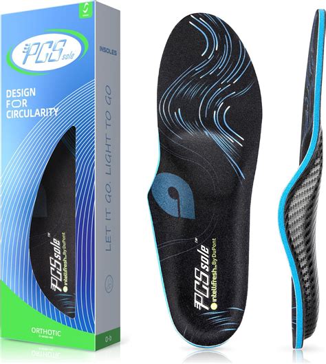 PCSsole Plantar Fasciitis Orthotics Insoles Solette Per Scarpe Di