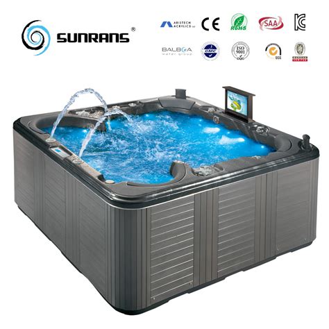 China Luxury Balboa System Outdoor Massage Spa Hot Tub Jacuzzi For 6 Person Photos And Pictures