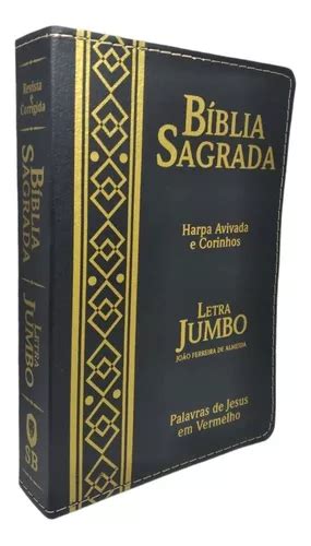 Biblia Jumbo Letra Extra Gigante E Harpa Corrigida Venda Em V Rzea