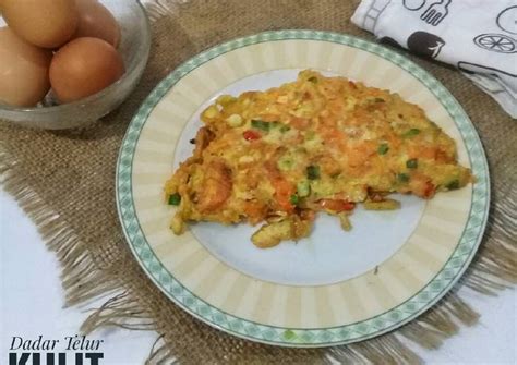 Resep Dadar Telur Kulit Wortel Oleh Farida Sulthan IG Malika02782