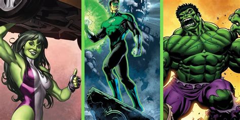 10 Greatest Superheroes Who Rock The Color Green