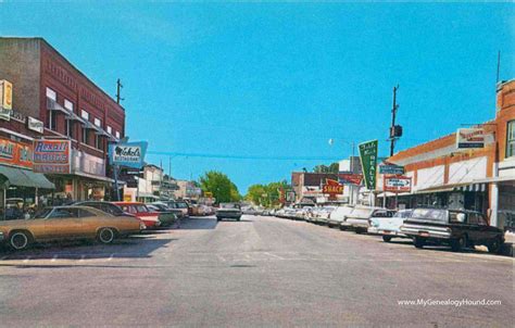 Branson Missouri Commercial Street 1950s And 1960s Vintage