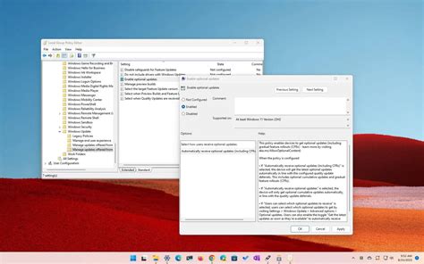 Windows Ottiene Criteri Per Gestire Gli Aggiornamenti Facoltativi