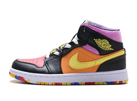 Кроссовки детские Air Jordan 1 Mid GS 'Six Championships'