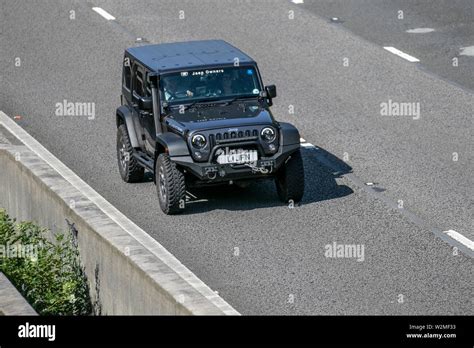 2017 Grey Jeep Wrangler Rubicon Unlimited A Motoring Suv On The M6