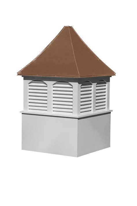 Amish Made Vinyl Elite Cupola with Weathervane from DutchCrafters