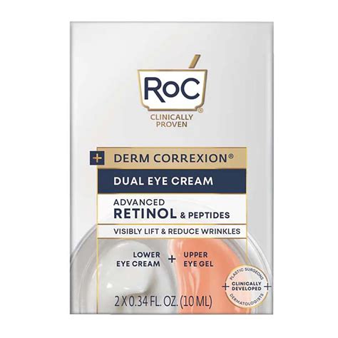 Roc Derm Correxion Dual Eye Cream Shop Eye Cream At H E B