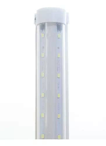 Tubo Led W Con Canaleta Luz Blanca Mt Doble Linea Led Mercadolibre