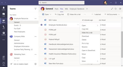 How To Customize Channel Tabs In Microsoft Teams