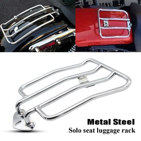 Motorcycle Solo Seat Rear Fender Luggage Rack Universal