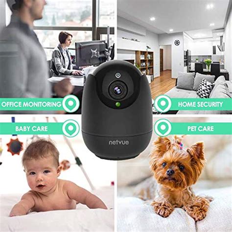 Dog Camera-1080P FHD Pet Camera with Phone App, Pan/Tilt/ Zoom Puppy Camera with 2-Way Audio, AI ...