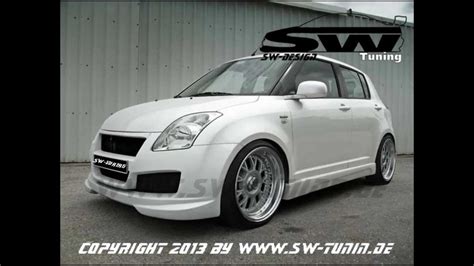 Bodykit für Suzuki Swift MZ EZ SW Look powered by SW Tuning YouTube