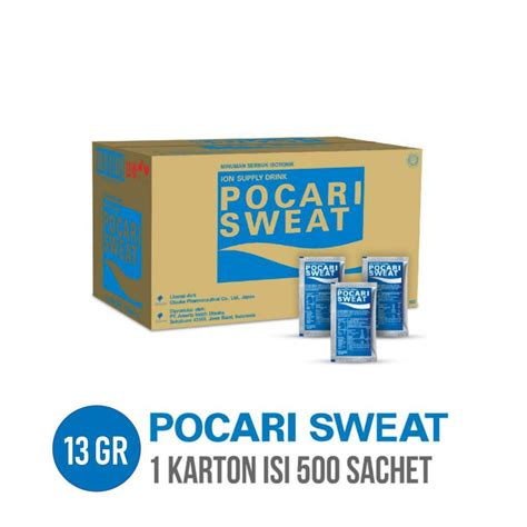 Jual Pocari Sweat Sachet Gr Otsuka Minuman Isotonik Praktis Karton