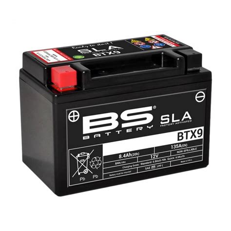 BS YTX9 BS SLA Motor Accu