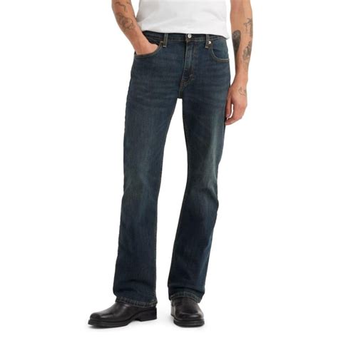 Levis Mens 527 Slim Bootcut Fit Jeans Sequoia Rt