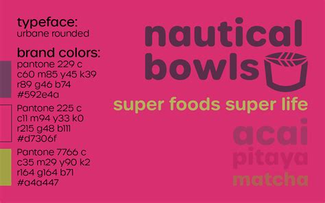 Nautical Bowls Rebrand On Behance