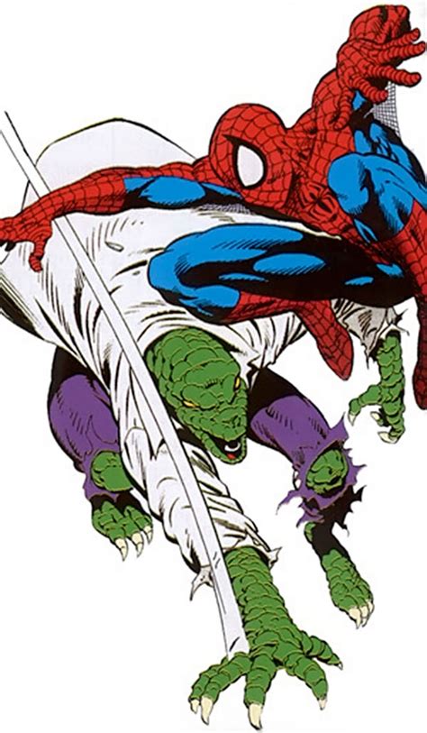 Lizard - Marvel Comics - Spider-Man enemy - Curt Connors - Profile - Writeups.org