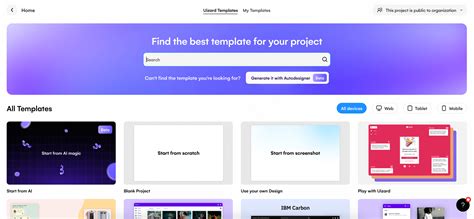 How To Use And Edit Ui Design Templates Uizard