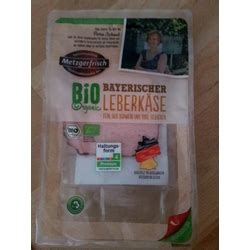 Bio Bayerischer Leberkäse aus Schweine und Rindfleisch gebacken