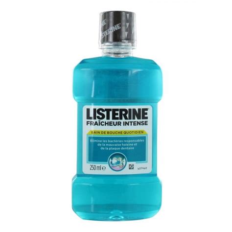 Listerine Fraîcheur Intense Bain de Bouche Intense 250 ml APYAPARA