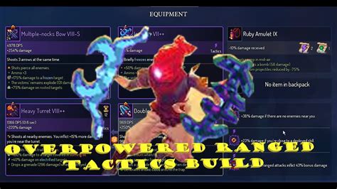 Dead Cells Overpowered Ranged Tactics Build Youtube