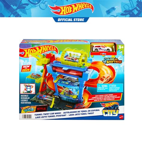 Hot Wheels City Color Shifters Car Wash Shopee Malaysia