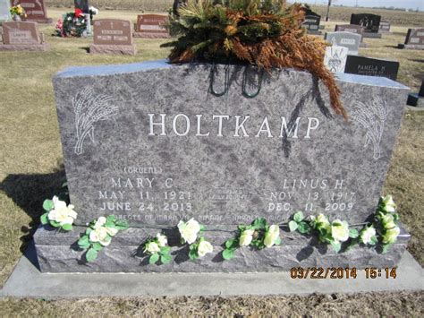 Mary C Groene Holtkamp Find A Grave Memorial