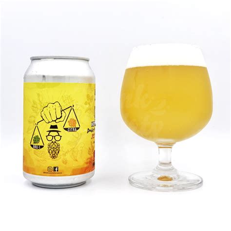 HideOut HopMan Double Hop Series Bru 1 Citra DDH Hazy IPA Drink