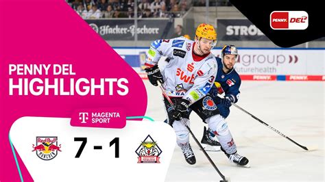 Ehc Red Bull M Nchen Pinguins Bremerhaven Highlights Penny Del