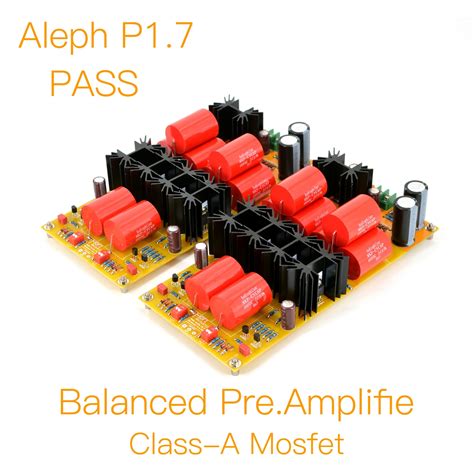 MOFI PASS Aleph P1 7 Class A Mosfet Balanced Pre Amplifie DIY KIT