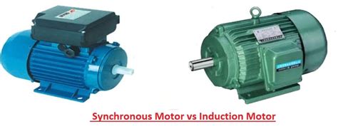 Difference Between Synchronous Motor And Induction Motor The