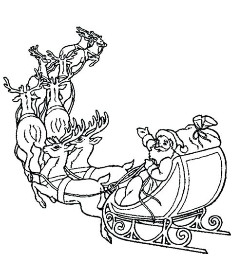 Sleigh Coloring Page at GetColorings.com | Free printable colorings pages to print and color