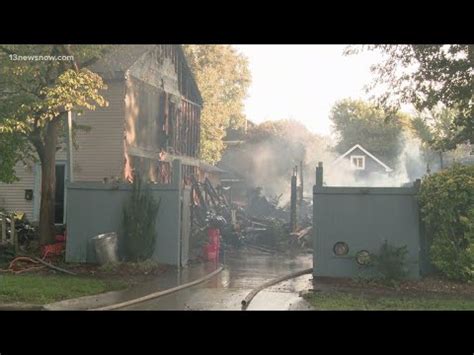 Granby Street Fire Badly Damages And Destroys Houses Youtube