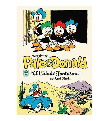 Livro Disney Em Quadrinhos Pato Donald A Cidade Fantasma