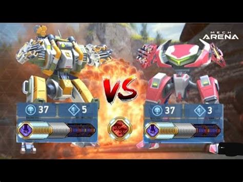 Orion Vs Stalker With Disc Launcher Stalker Vs Orion Mech Arena