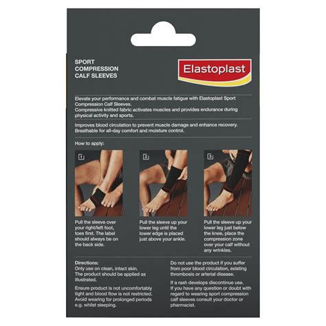 Buy Elastoplast Sport Compression Calf Sleeve Large 1 Pack Online At Chemist Warehouse®