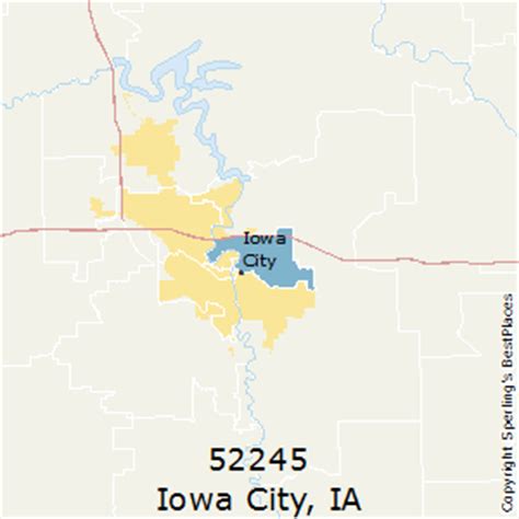 Iowa City Zip Code Map – Map Vector