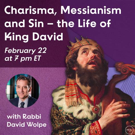 Charisma Messianism And Sin The Life Of King David My Jewish Learning