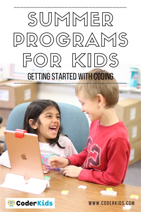 Summer Programs For Kids Getting Started With Coding Coder Kids