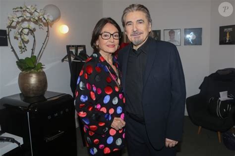 Photo Exclusif Nana Mouskouri Et Serge Lama Backstage Du Concert